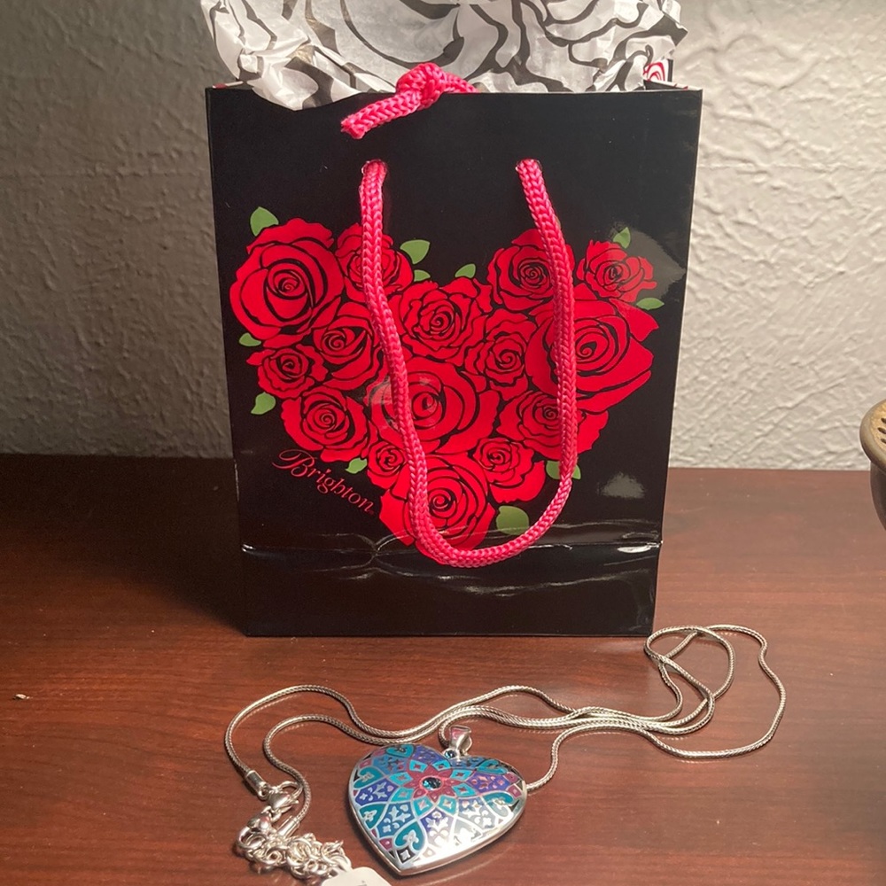 COPY - Brighton Zahra Heart Convertible Necklace.Love that it can be worn long …